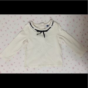 Janie and Jack Ruffle long sleeve top 18-24M